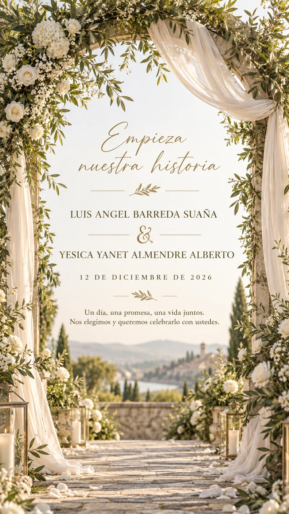 Invitación de Luis & Yesica, imagen 1