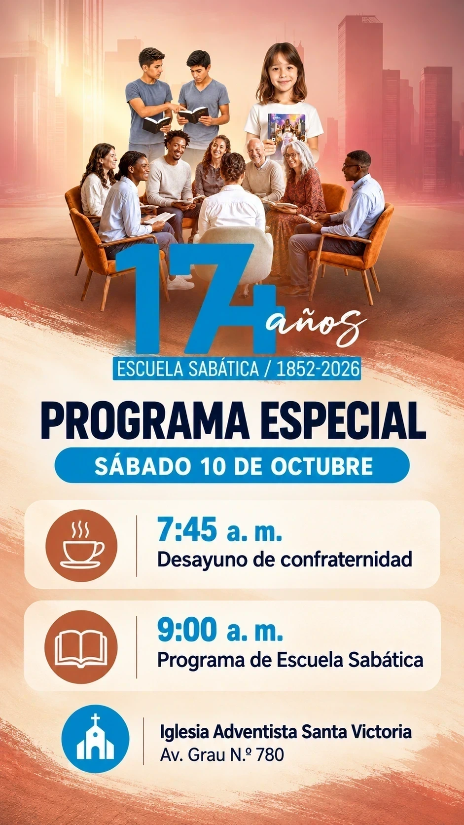 Ubicación de Iglesia Adventista Santa Victoria