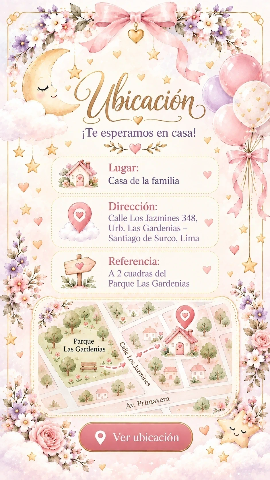 Ubicación de Casa de la familia