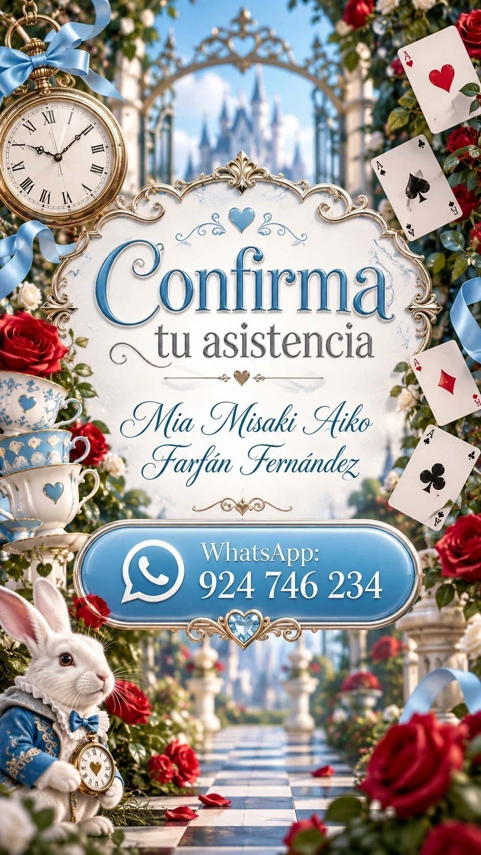 Imagen de confirmación de Mia Misaki Aiko Farfán Fernández