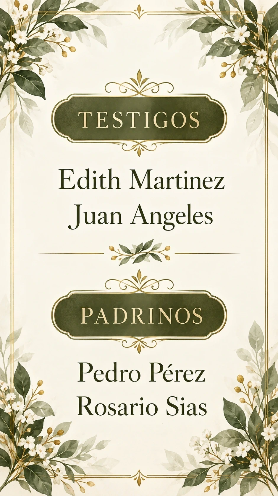 Invitación de Roberto & Janeth, imagen 5