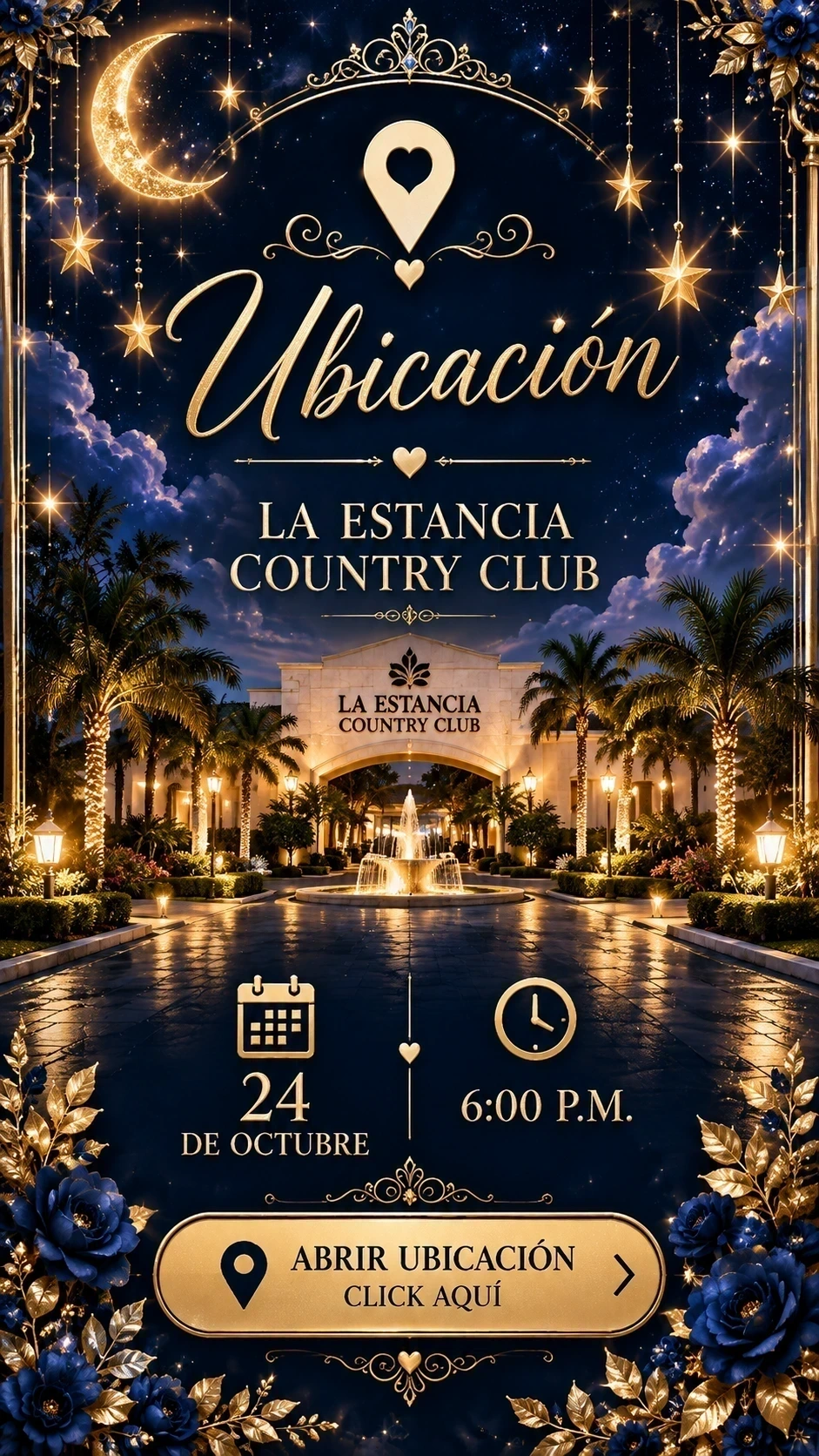 Ubicación de La estancia country club
