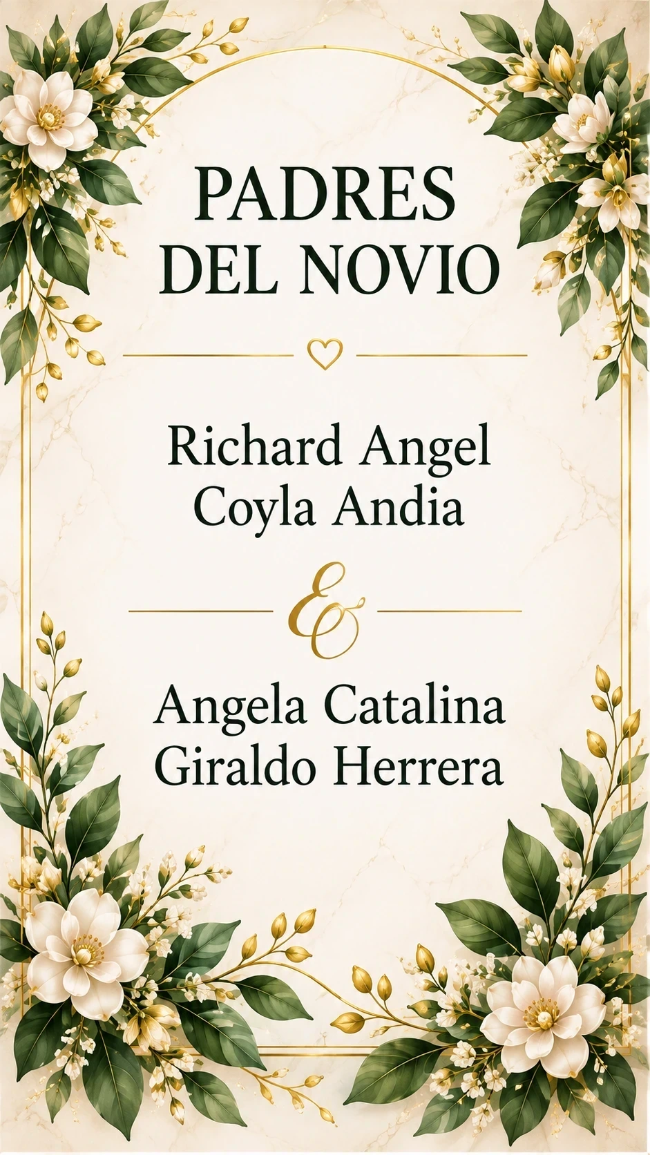 Invitación de Hairol & Yuliana, imagen 5