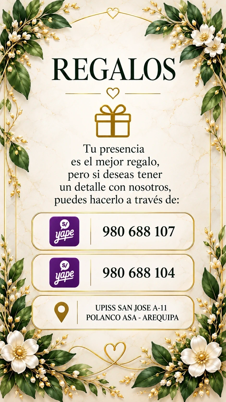 Invitación de Hairol & Yuliana, imagen 11