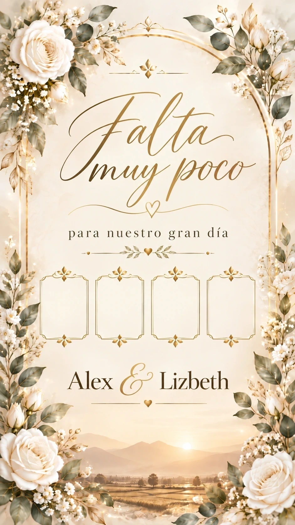 Diseño del contador de Alex & Lizbeth