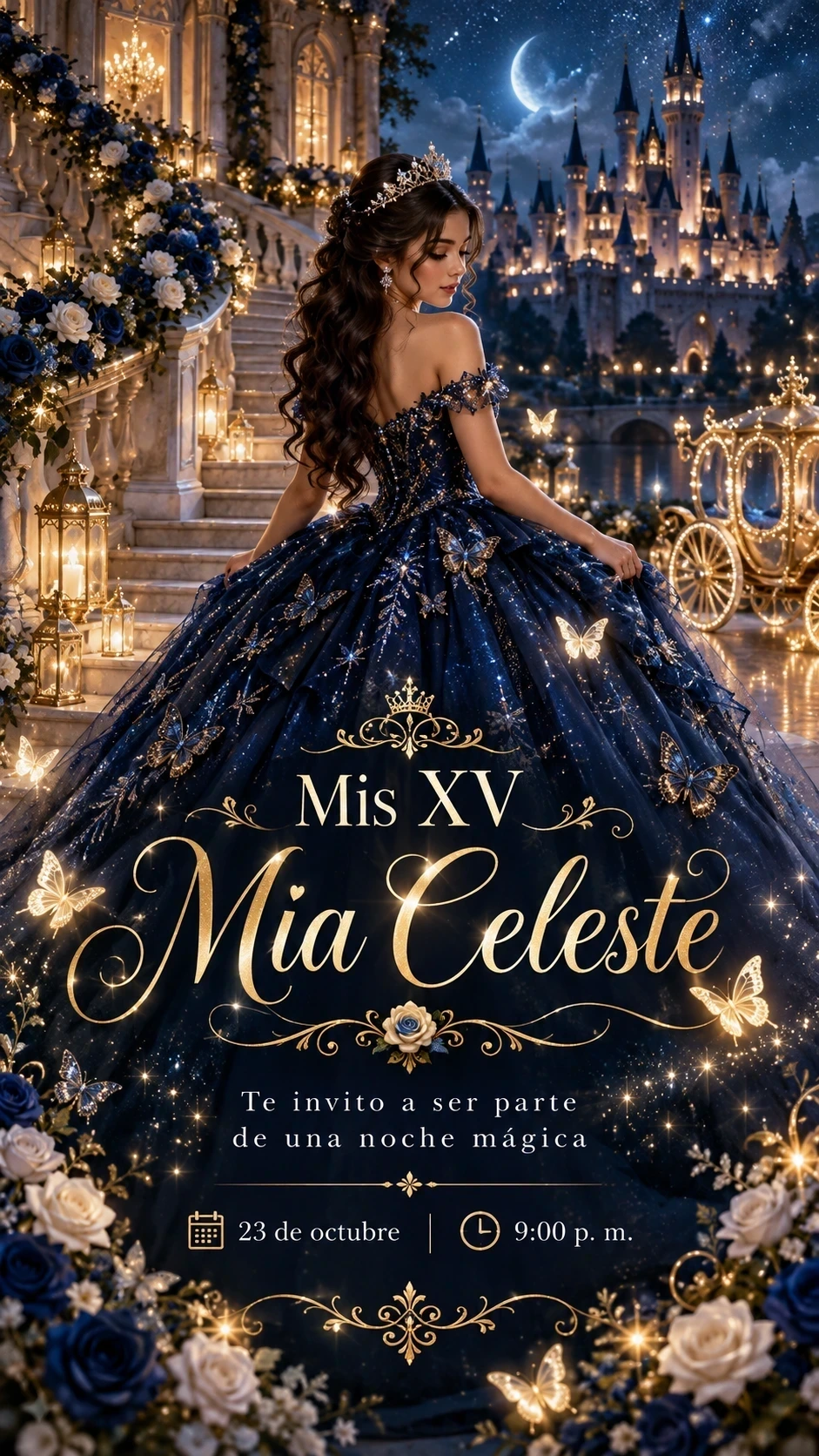 Invitación de Mia Celeste, imagen 1