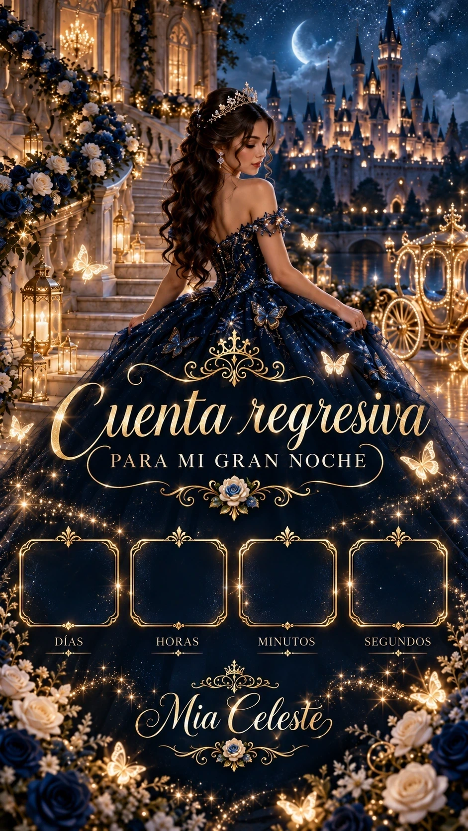 Diseño del contador de Mia Celeste