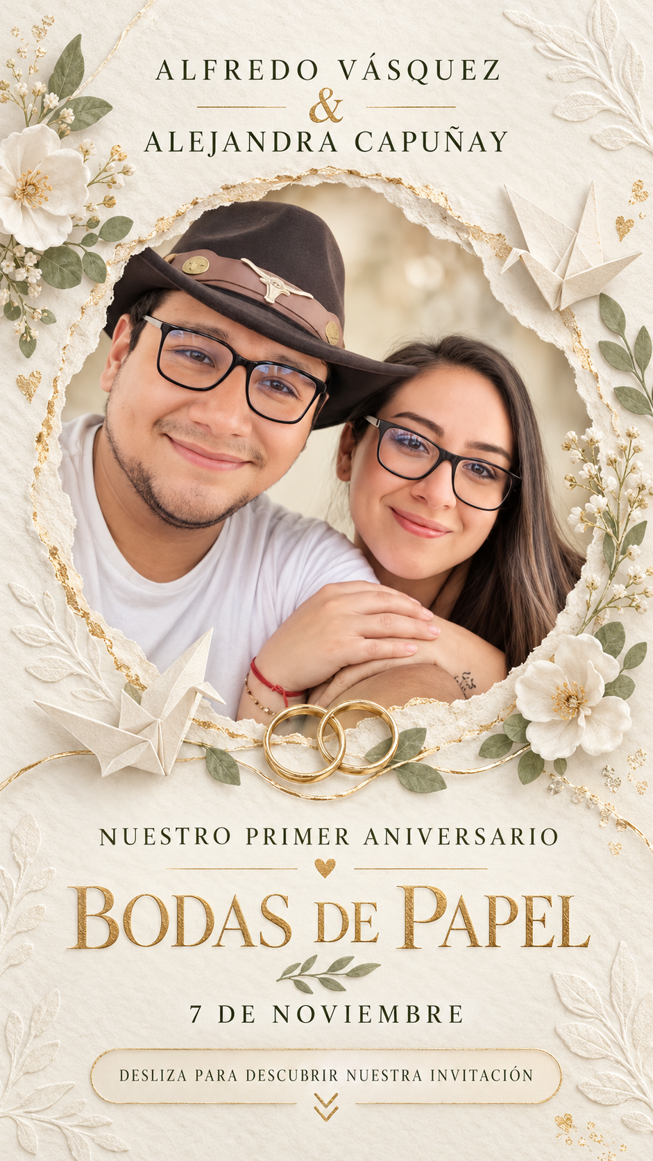 Invitación de Alfredo & Alejandra, imagen 1