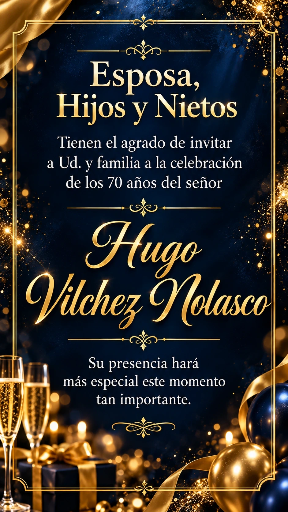 Invitación de Hugo Vilchez Nolazco, imagen 3