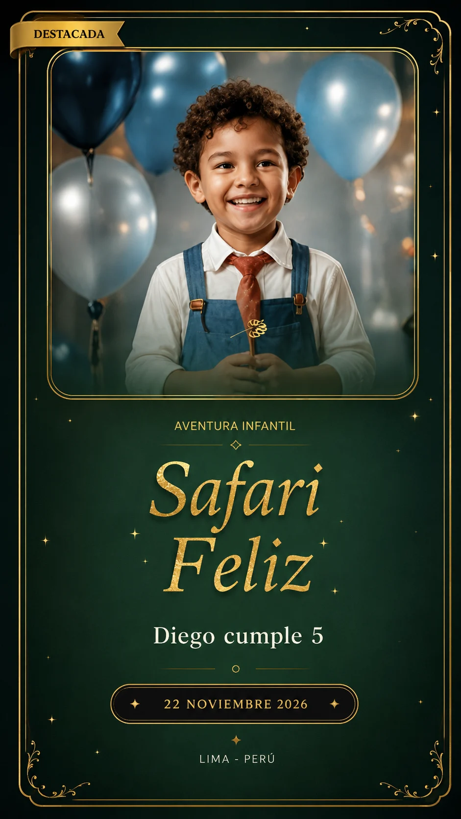 Modelo Safari Feliz