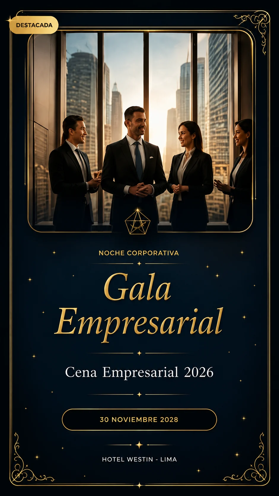 Modelo Gala Empresarial